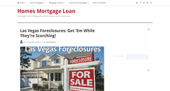 Desktop Screenshot of homesmortgageloan.com